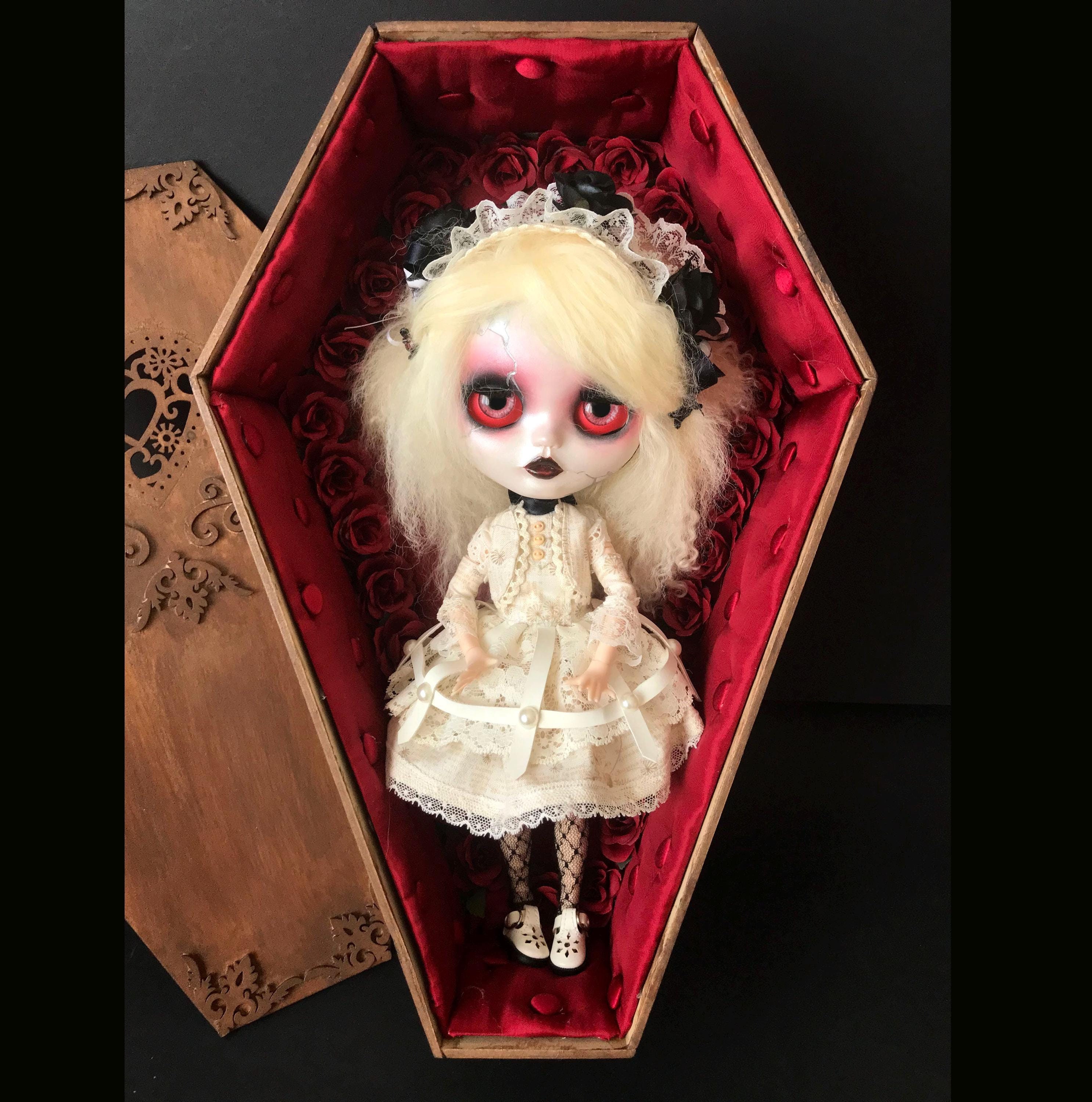 Coffin Doll Display UK