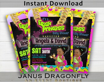 prince and princess baby shower invitations