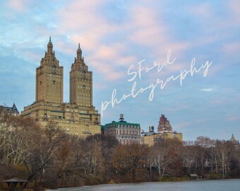Central Park West, New York City, Central Park Prints, Central Park Photography, New York Wall Decor, New York Prints, San Remo, NYC