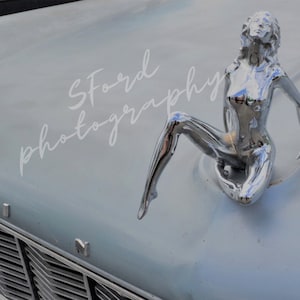Hot Rod Lincoln, Car Photography, Vintage Car Photography, Lincoln Continental, Classic Car Decor, Vintage Car decor, Car emblem photography