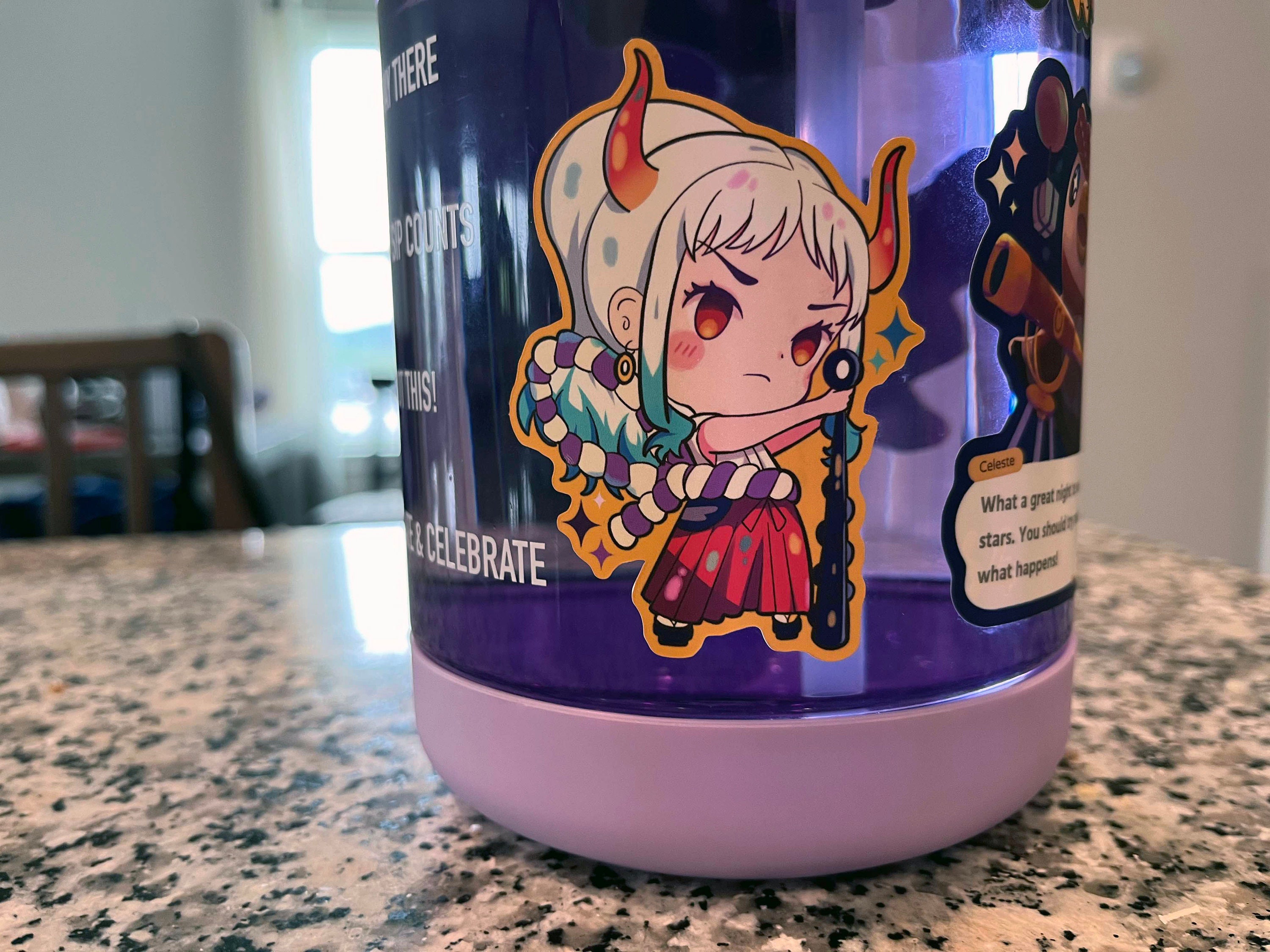 Yamato | One Piece Vinyl Matte Sticker L Chibi - Etsy