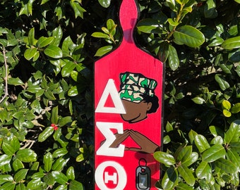 Custom Greek Paddle Alpha Kappa Alpha Delta Sigma Theta Zeta Phi Beta Sigma Gamma Rho Alpha Phi Alpha Kappa Alpha Psi Omega Psi Phi