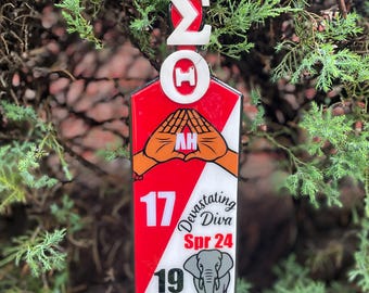 Custom Greek Paddle Delta Sigma Theta Zeta Phi Beta Sigma Gamma Rho Alpha Phi Alpha Kappa Alpha Psi Omega Psi Phi