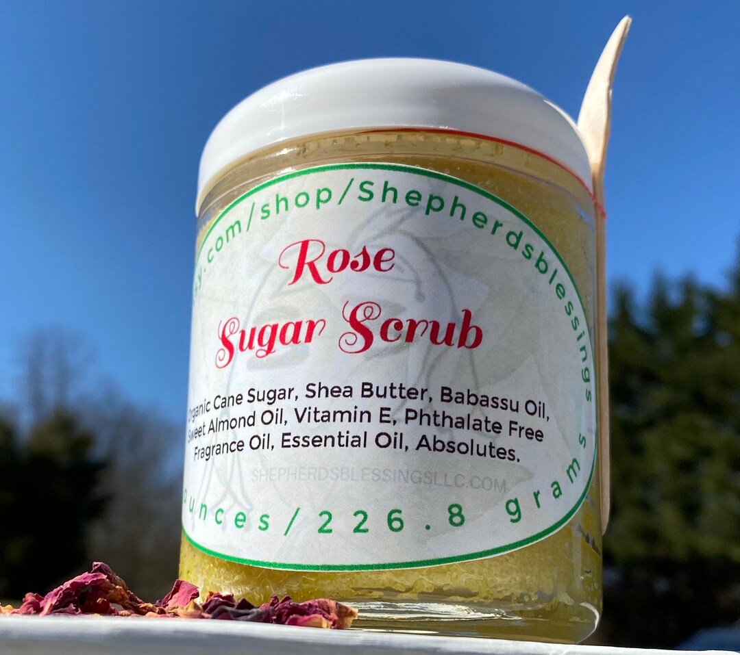 Foot Exfoliator/exfoliate Body Scrub/body Exfoliator/self Love Jar/rose