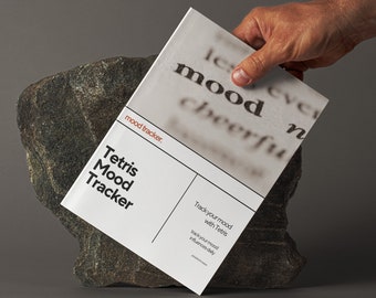 Digital Mood Journal / Diario de salud mental imprimible / Digital Tetris Mood Tracker / Descarga digital Mood Printable Journal