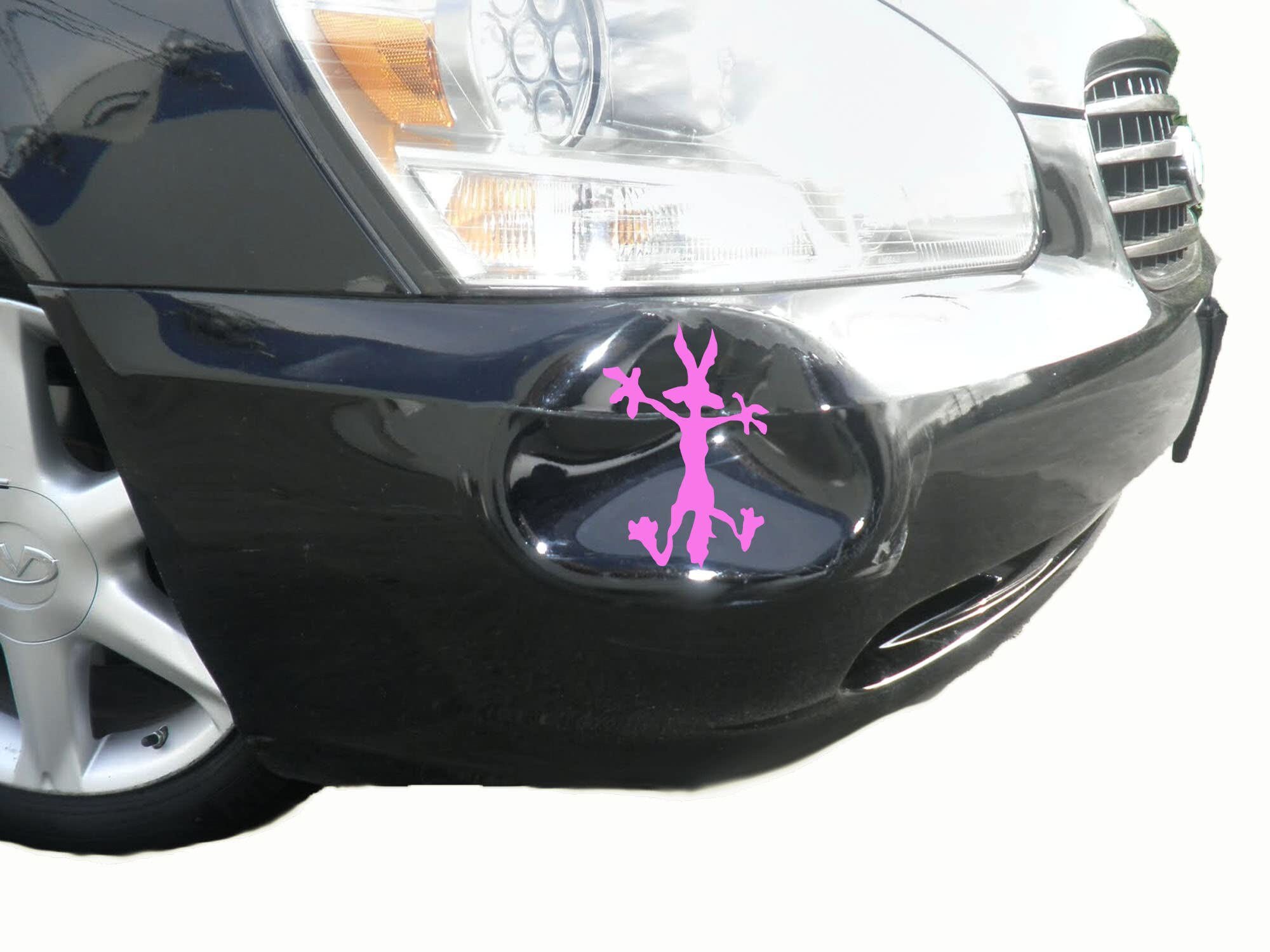 Funny Car Decal Stickers Wile E Coyote Funny Car Decal Stickers Cover