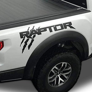 Ford f150 raptor decals claw svt solid bed side scratch graphics decal stickers set for you truck