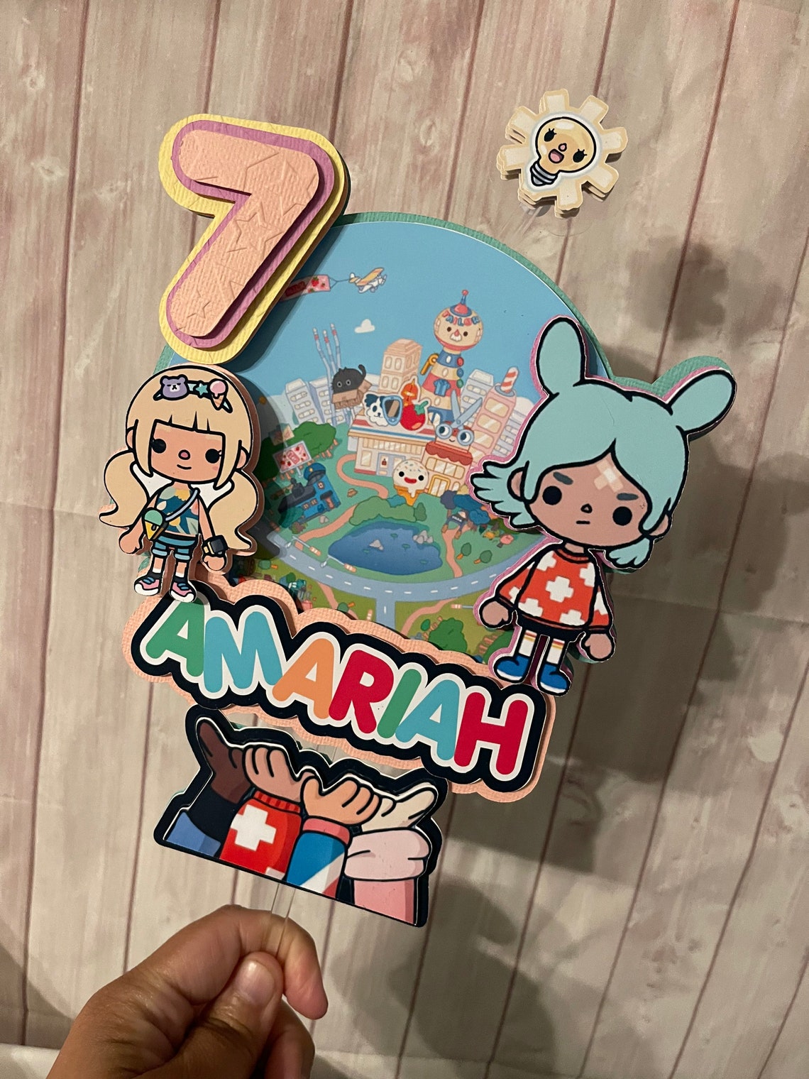 Toca Boca Cake Design