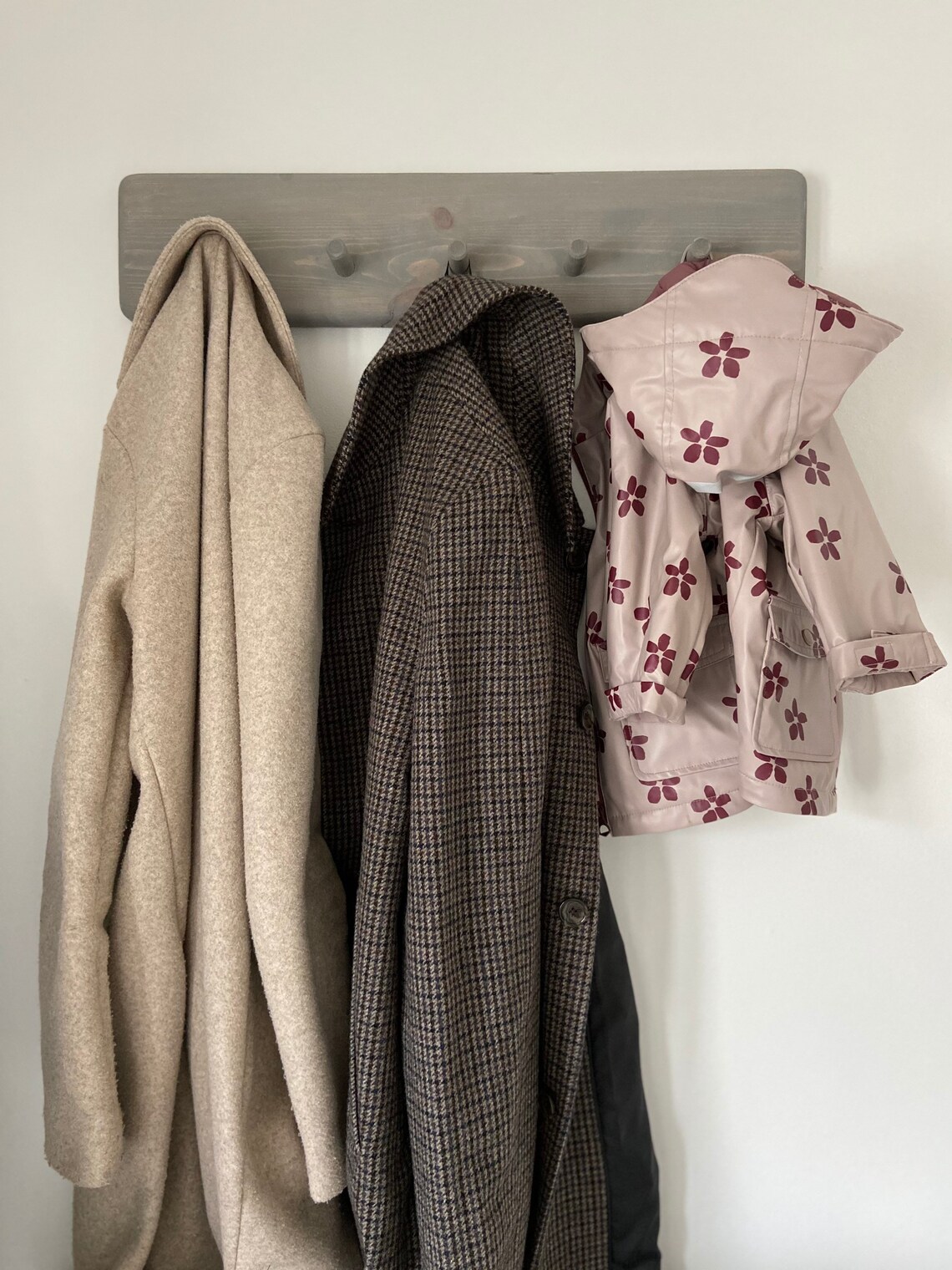 Peg rail home decor coat peg rail coat hooks nursery Etsy