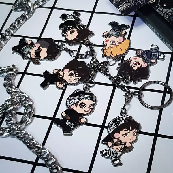 Bts Keychain Etsy
