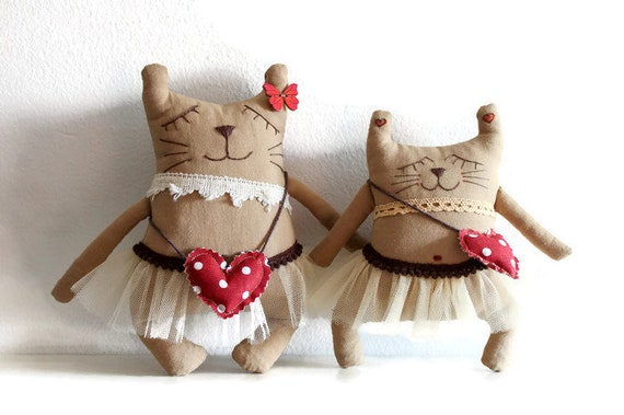 handmade cat doll