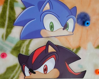 Video Game Hedgehog Car Peekers