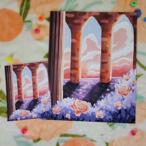 Romantic painting Illustration Print