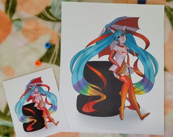 Racing Miku 2016 Print