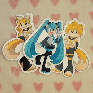 Sonic Vocaloid Stickers
