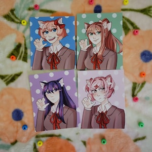 DDLC Neko Prints
