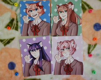 DDLC Neko Prints