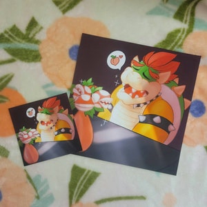 Bowser Peaches Prints