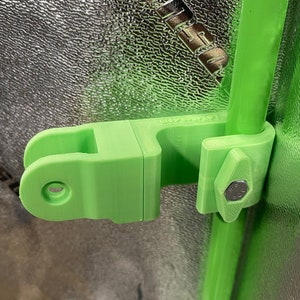 TENTclips Grow Tent Fan Mount - Works With 6 inch Hurricane Fan