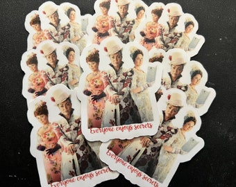 Bridgerton Ladies Sticker - Laminated