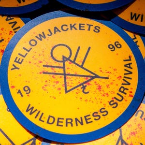 Matte vinylsticker Yellowjackets