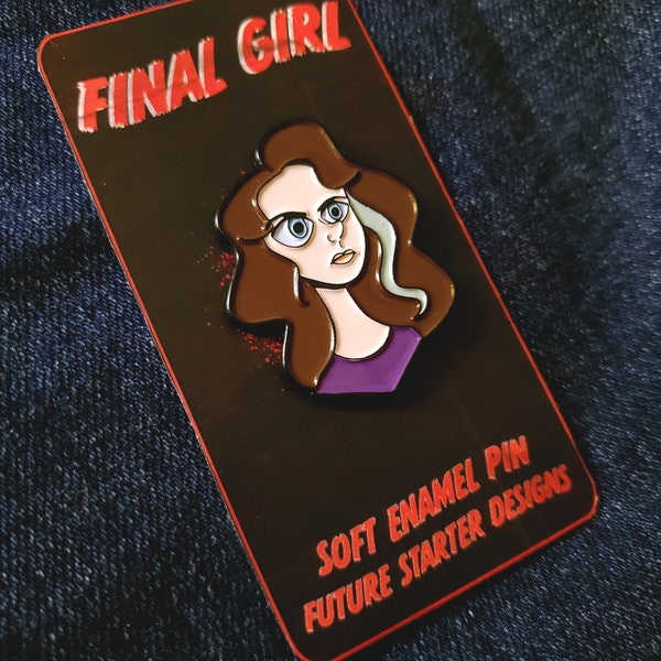 FINAL GIRL: Nancy / A Nightmare on Elm Street Soft Enamel Pin