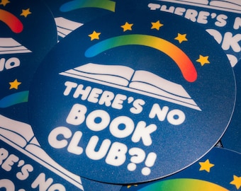 Yellowjackets No Book Club Runder matter Aufkleber