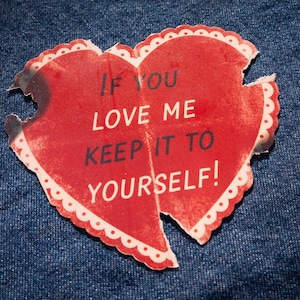 If You Love Me Glossy Vinyl Sticker