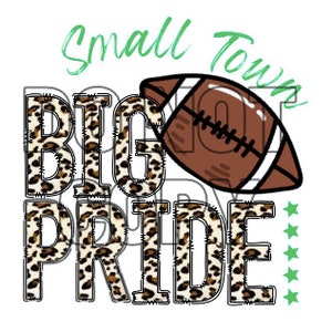 Football PNG Design-Green-Spirit Shirt Design
