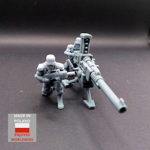 Elysium Drop Troopers: Autocannon team