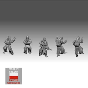 Trench Fighters: Casualties - sci fi models for tabletop wargaming