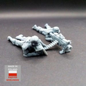 Elysium Drop Troopers: Heavy Machinegun team 1