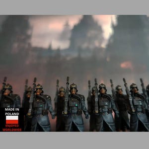 Trench Fighters: At ease - sci fi models for tabletop wargaming