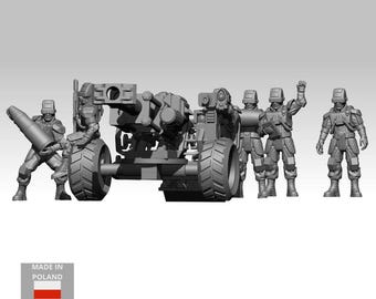 Soldados de desembarco de Elysium: Artillería pesada