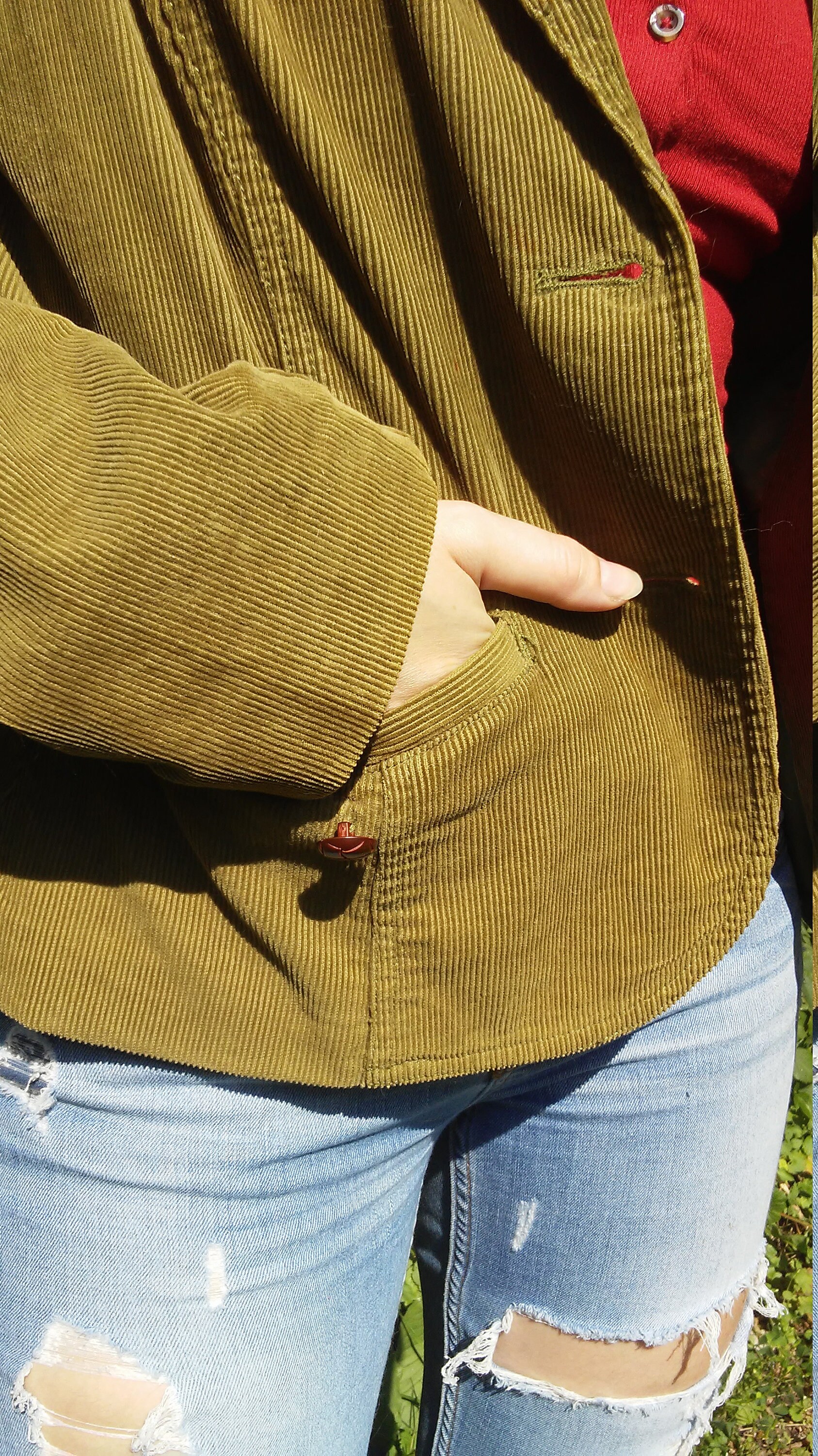 h&m jacket dress