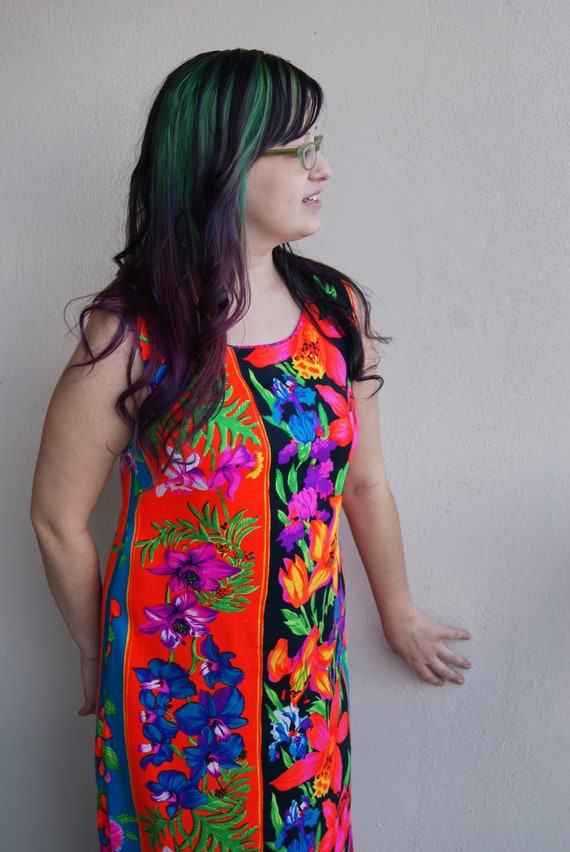 70s Pomaré Tahiti Dress
