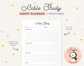 Bible Study Printable Etsy