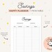 Happy Planner Savings Tracker Printable Happy Planner - Etsy