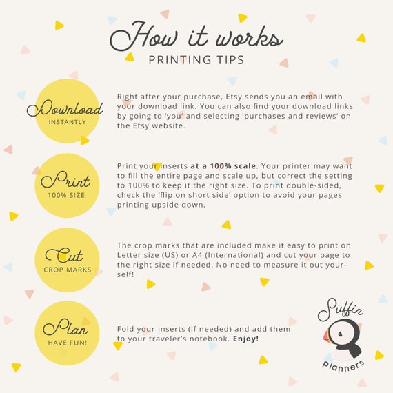 Personal TN Inserts, Undated Monthly Calendar, Midori Travelers Notebook  Inserts, TN Personal Size Inserts, TN Personal Inserts S01 - Etsy