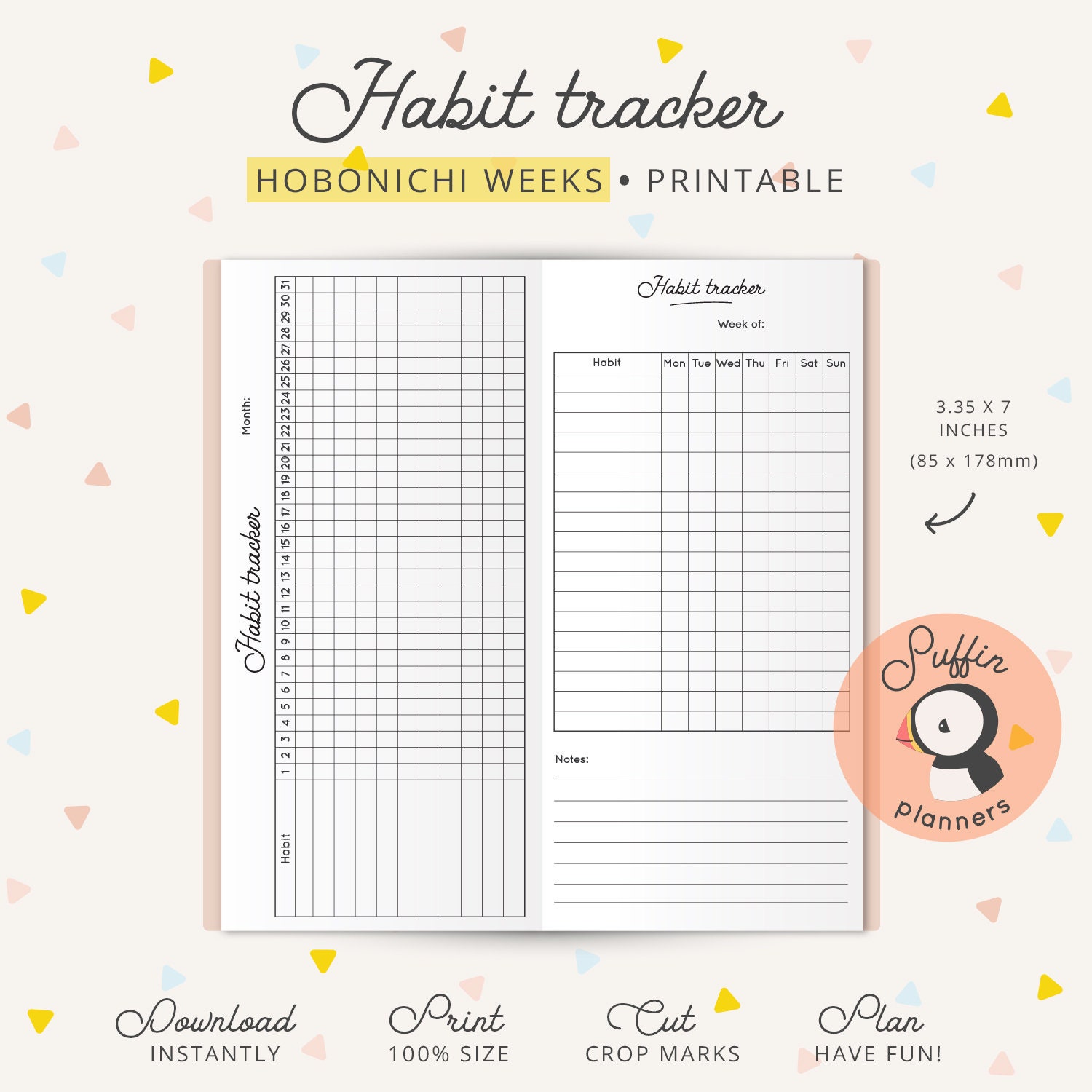 hobonichi-weeks-inserts-habit-tracker-hobonichi-weeks-etsy