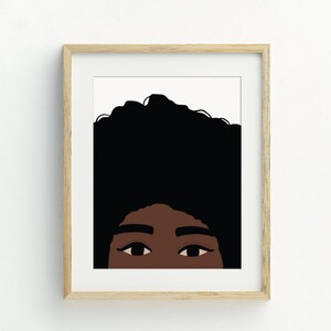Afro Woman Print, Natural hair Wall Art, INSTANT DOWNLOAD, Bohemian print, Black Woman Wall Art 5x7, 8x10, 11x14, 16x20