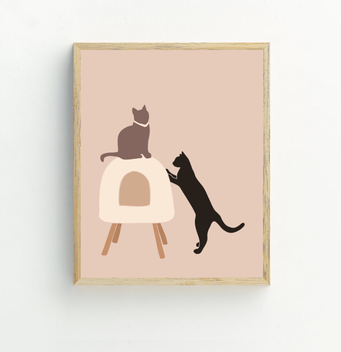 Cat Print Cat Wall Art Cat printable digital download Cat | Etsy