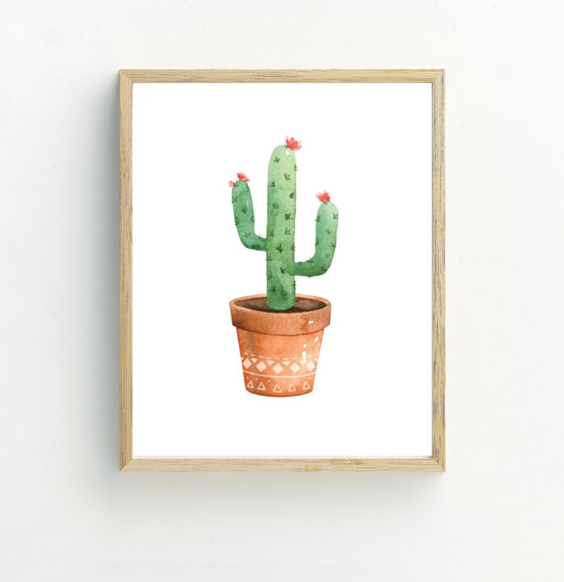 Cactus Print Printable Cactus Art Botanical Print Cactus - Etsy