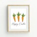 Easter Decor, Carrot Printable, Easter Download, Easter Diy Sign Wall ...