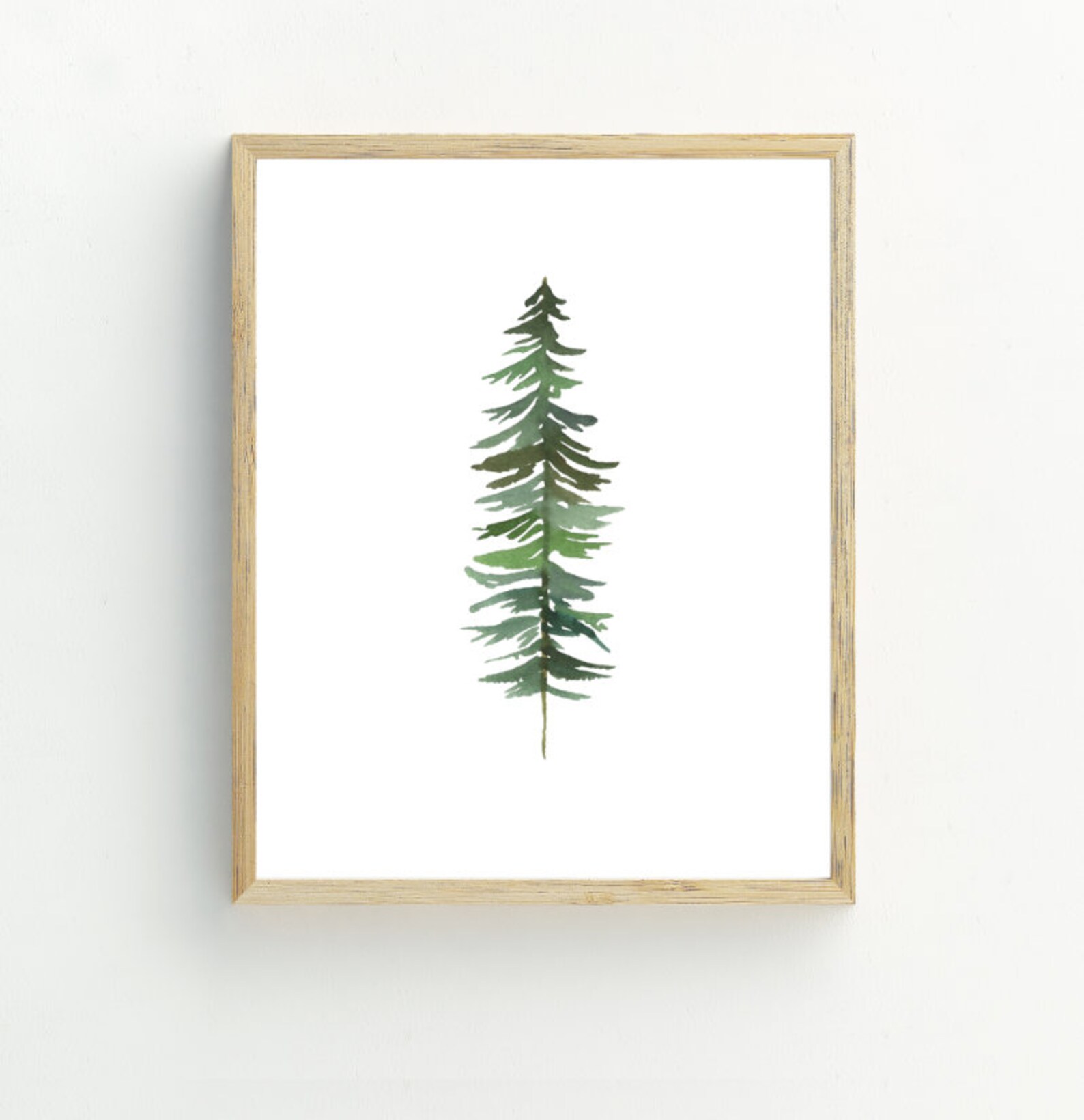 Tree Design Print Tree Print, Minimalist Tree Wall Decor, Woodland Wall Art, Tree ...