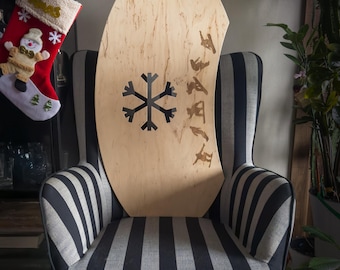 Personalized Wooden Lap Desk: Custom Engraved Plywood Gift