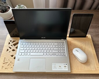 Personalized Laptop Desk with Ventilation - Eco-Friendly Plywood