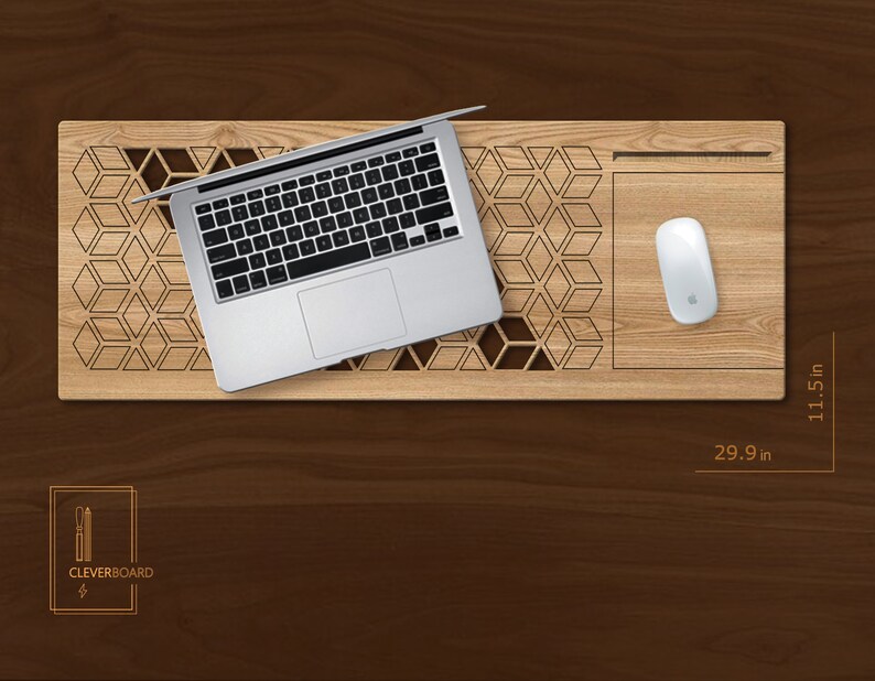 Size 11.5/29.9 Inch Laptop Stand Lap Tay Laptop Table Lapdesk image 2