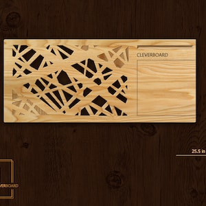 Wooden Laptop Tray Personalized Gifts For Boyfriend, Standing Computer Desk Birthday Gift For Mom Cooling Laptop Holder Iphone Holder Desk