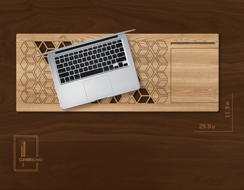 Size 11.5/29.9 Inch Laptop Stand Lap Tay Laptop Table Lapdesk image 1